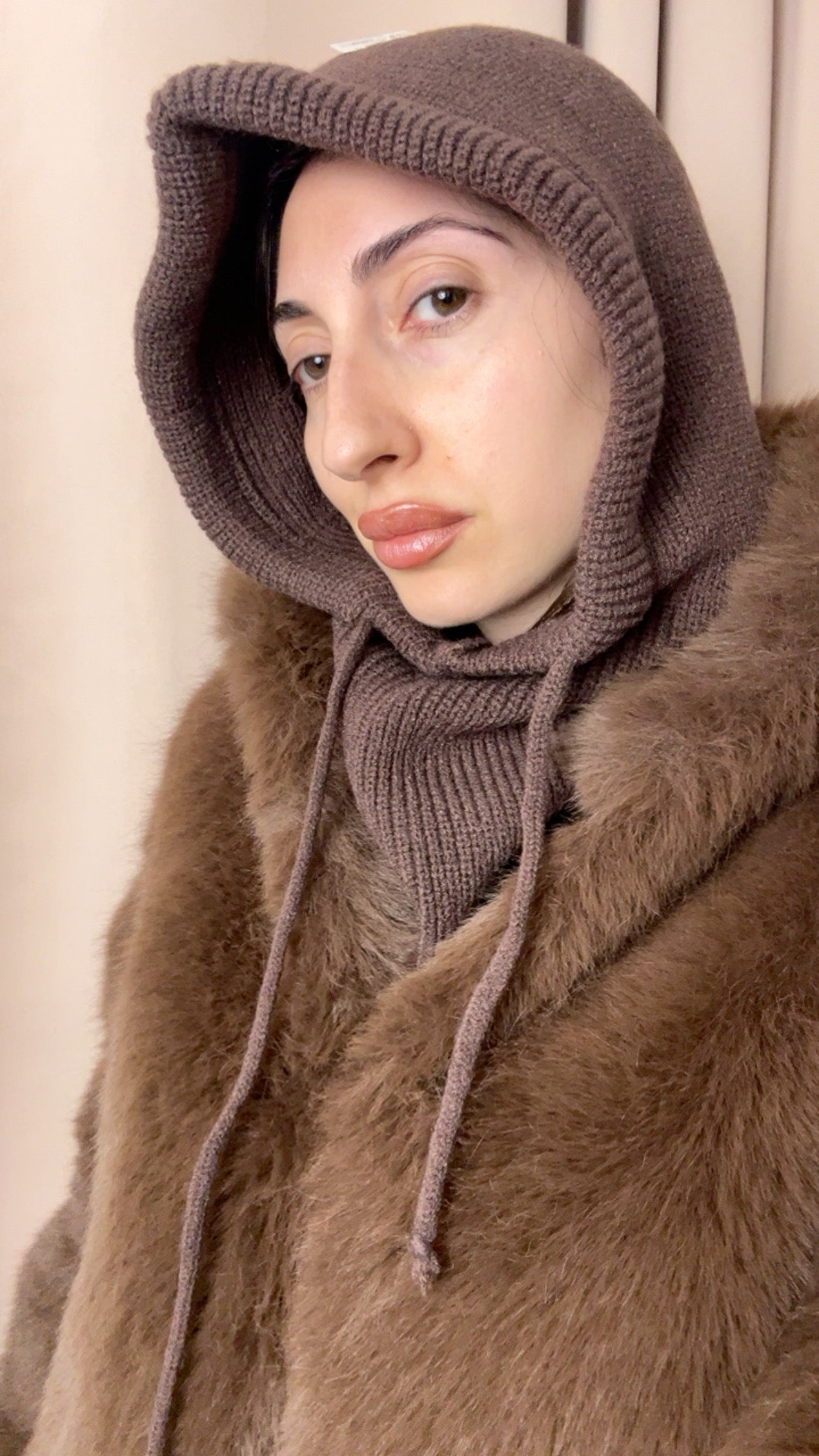 Balaklava lana pettinata