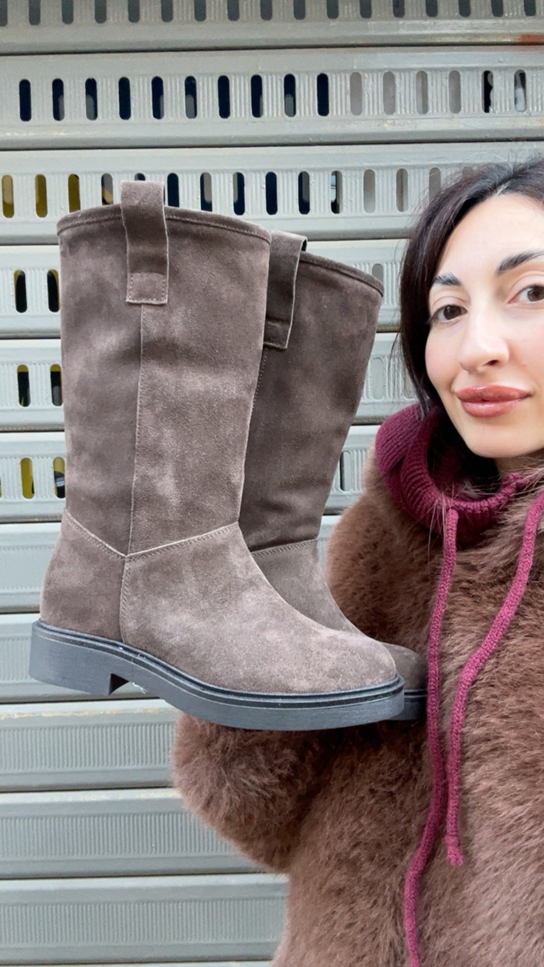 Biker boots Cioccolato