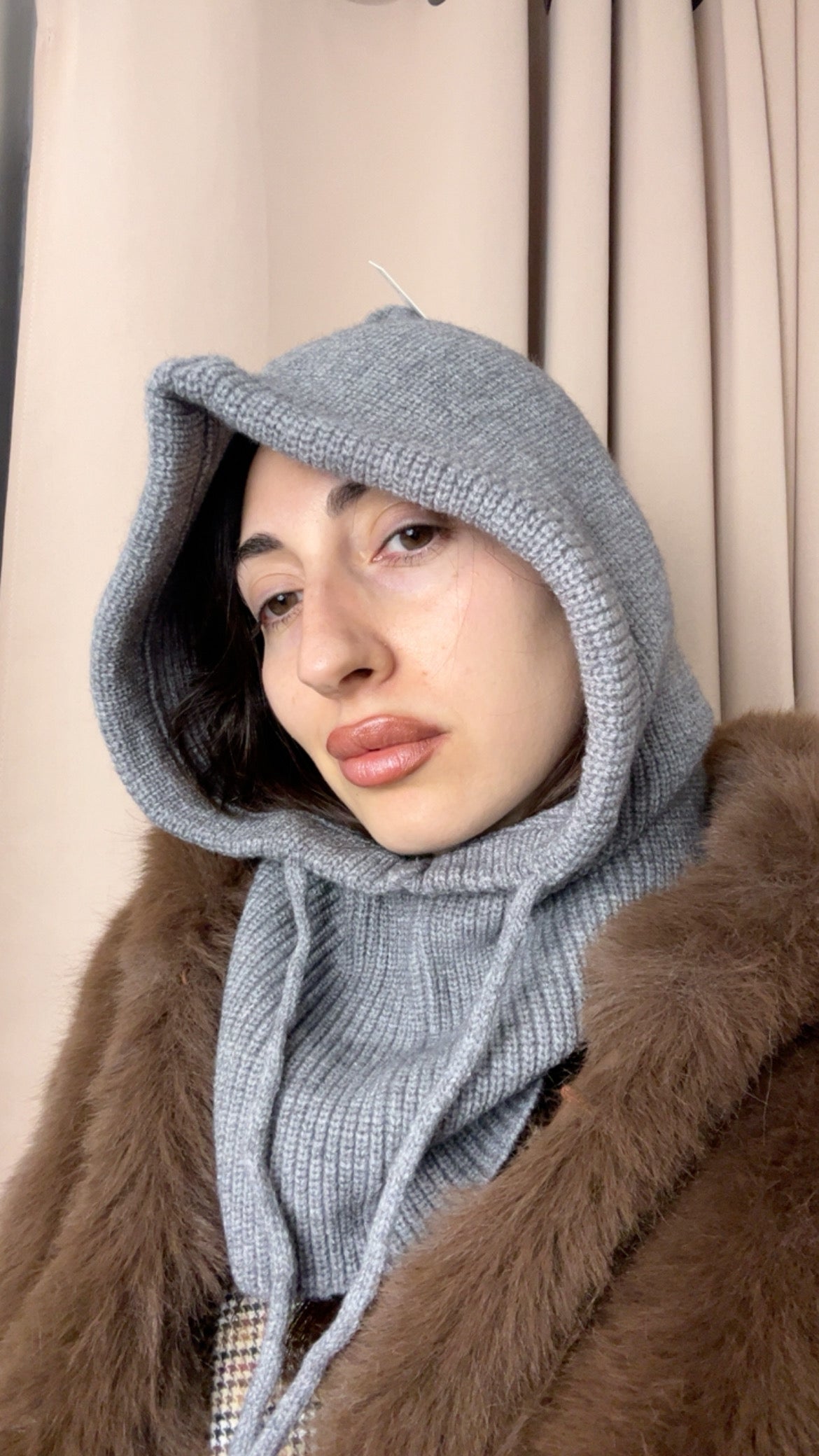 Balaklava lana pettinata