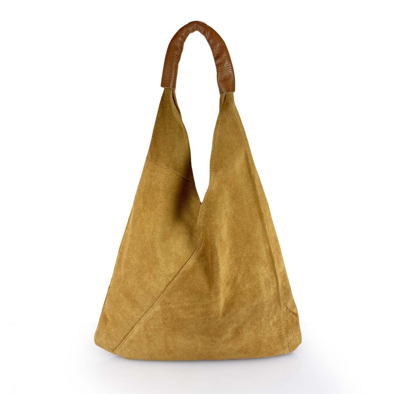 Borsa a sacco in vera pelle