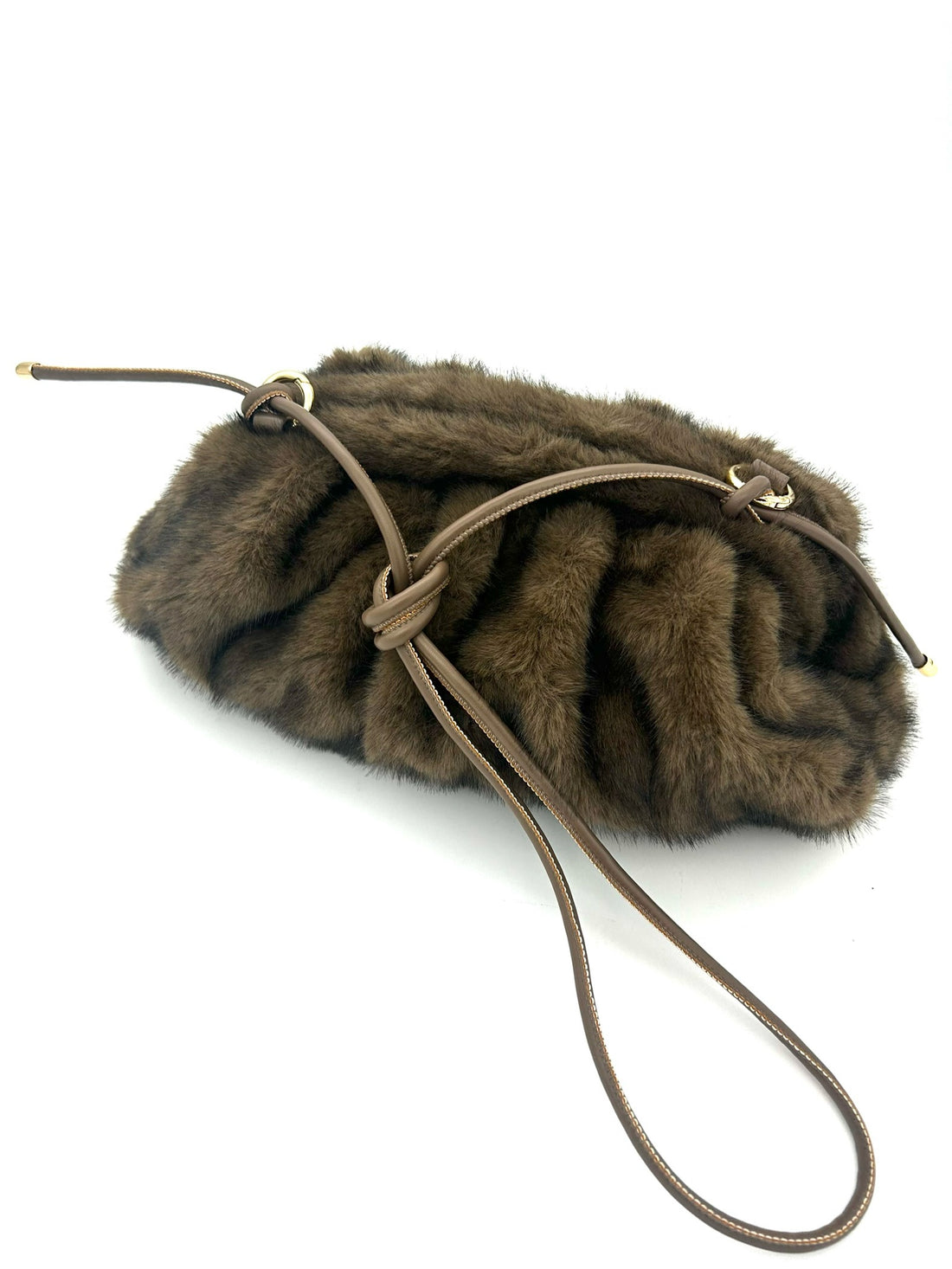 Pouch Eco Fur con Tracolla